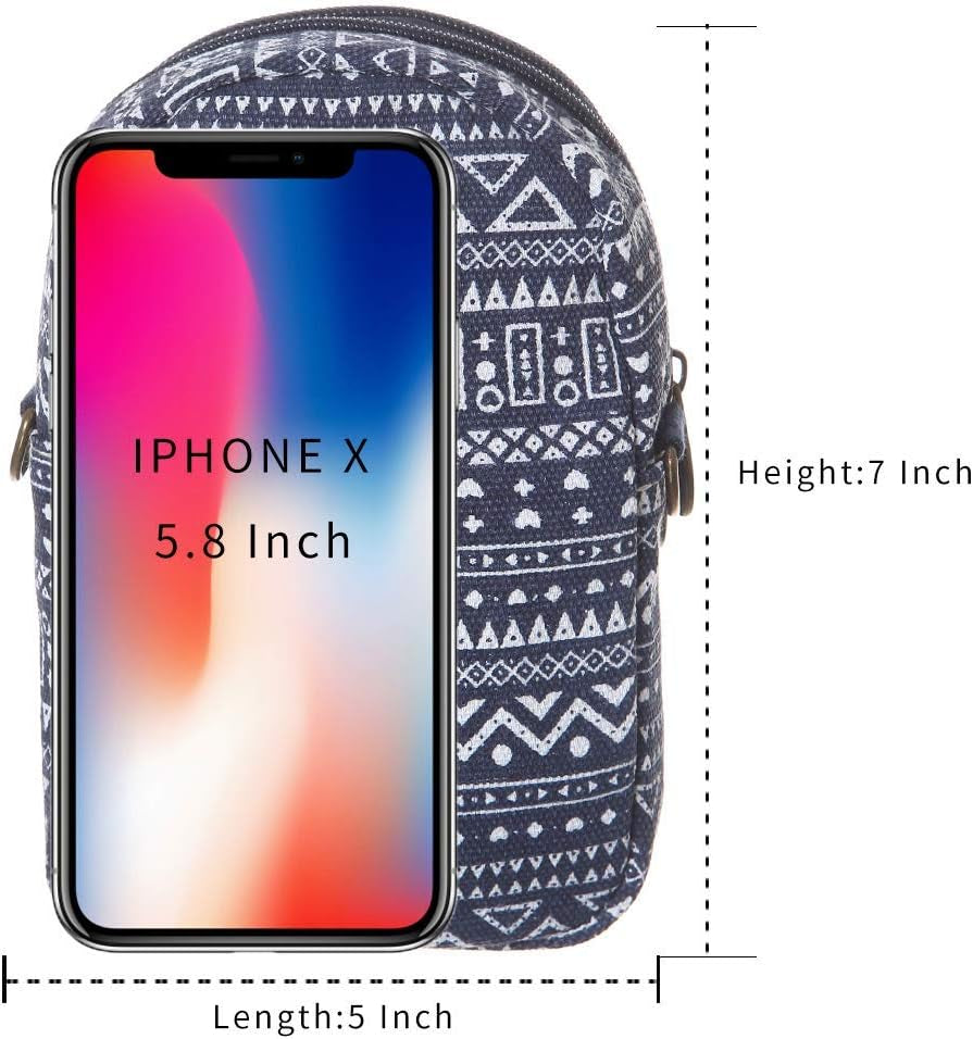 Small Cell Phone Purse Women'S Small Crossbody Bags for Women Wallet Purse Mini Shoulder Bag for Teen Girls(D-Blue2)