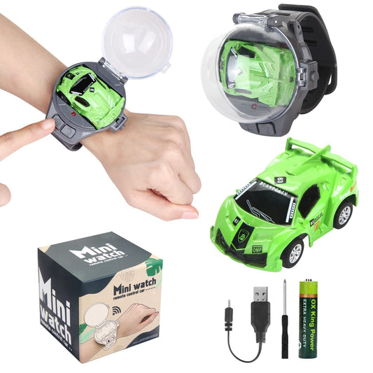 Mini RC Car Watch Toys Detachable Electric Truck Watch Toys for Kids